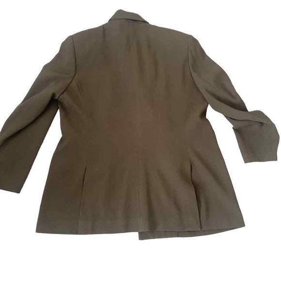 Vintage Larry Levine Suits Double Breasted Blazer Lined Womems Sz 16 Blazer Only - Picture 2 of 8